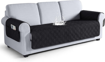 VANSOFY Couch Cover, Waterproof Sofa Covers Washable Slipcover Furniture Protector Couch Seat Covers Non-Slip Couch Cover for Dogs, Pets(Sofa, Dark Gray)