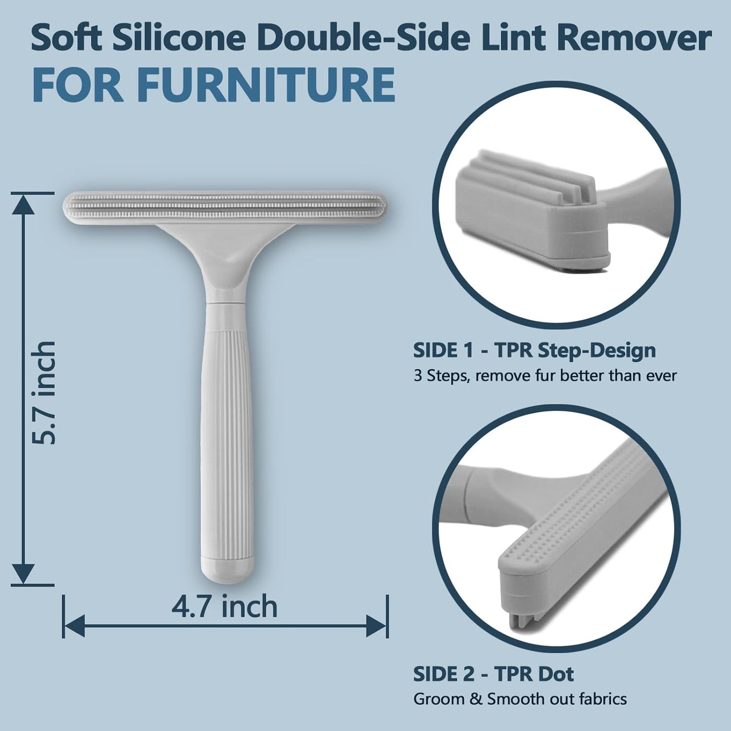2 Pack Portable Pet Dogs Cats Hair Remover Lint Removal Shaver Tool Fur Scraper Carpet Rake for Couch Furniture Car Mats Fabric Sofa Clothes Bedding Pink
