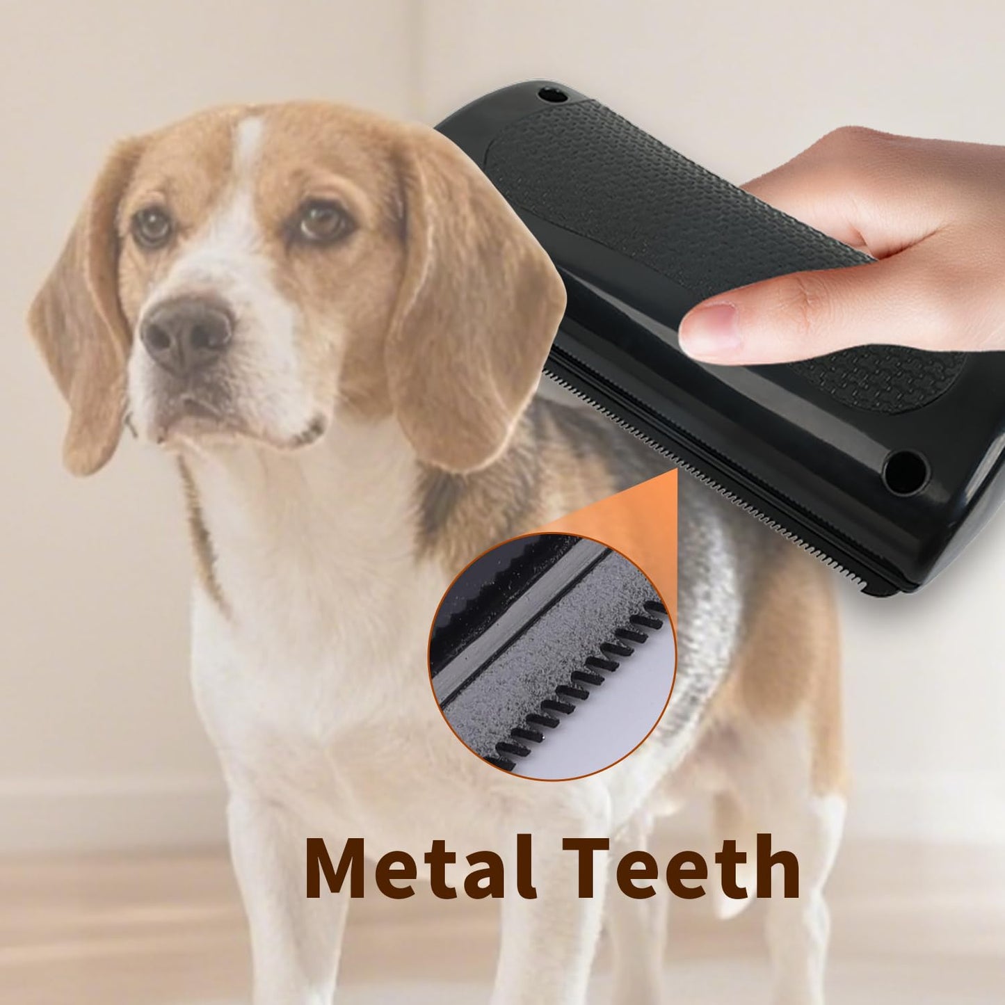 Deshedding Dog Brush, Pet Hair Remover Comb & Grooming Tool – Ergonomic Design for Matted, Long and Loose Hair on Dogs, Cats, Rabbits, Horses | Itching Relief, Easy to Use | Ideal Gift for Pet Lovers