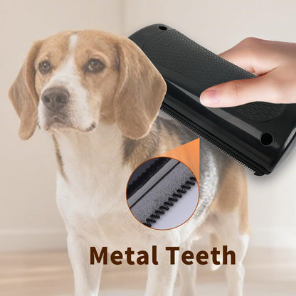 Deshedding Dog Brush, Pet Hair Remover Comb & Grooming Tool – Ergonomic Design for Matted, Long and Loose Hair on Dogs, Cats, Rabbits, Horses | Itching Relief, Easy to Use | Ideal Gift for Pet Lovers