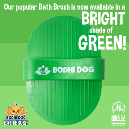 Bodhi Dog Shampoo Brush - Pet Grooming & Bath Supplies for Dogs and Cats - Bath Brush for Long & Short Hair - Premium Scrubber for Shower, Bathing & Massage (One Pack, Blue)