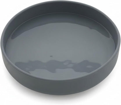 Should We Go? Dog Water Bowl - The Perfect Dish No-Spill, Less Mess Non-Tippable Water & Food Bowl, Pure Silicone with Suction Cup Fits 5 Cups 7.5" Across x 2.25" Tall, Ideal for All Pets, Medium-Sage