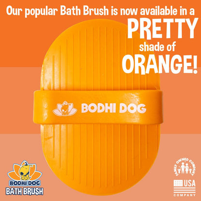 Bodhi Dog Shampoo Brush - Pet Grooming & Bath Supplies for Dogs and Cats - Bath Brush for Long & Short Hair - Premium Scrubber for Shower, Bathing & Massage (One Pack, Blue)