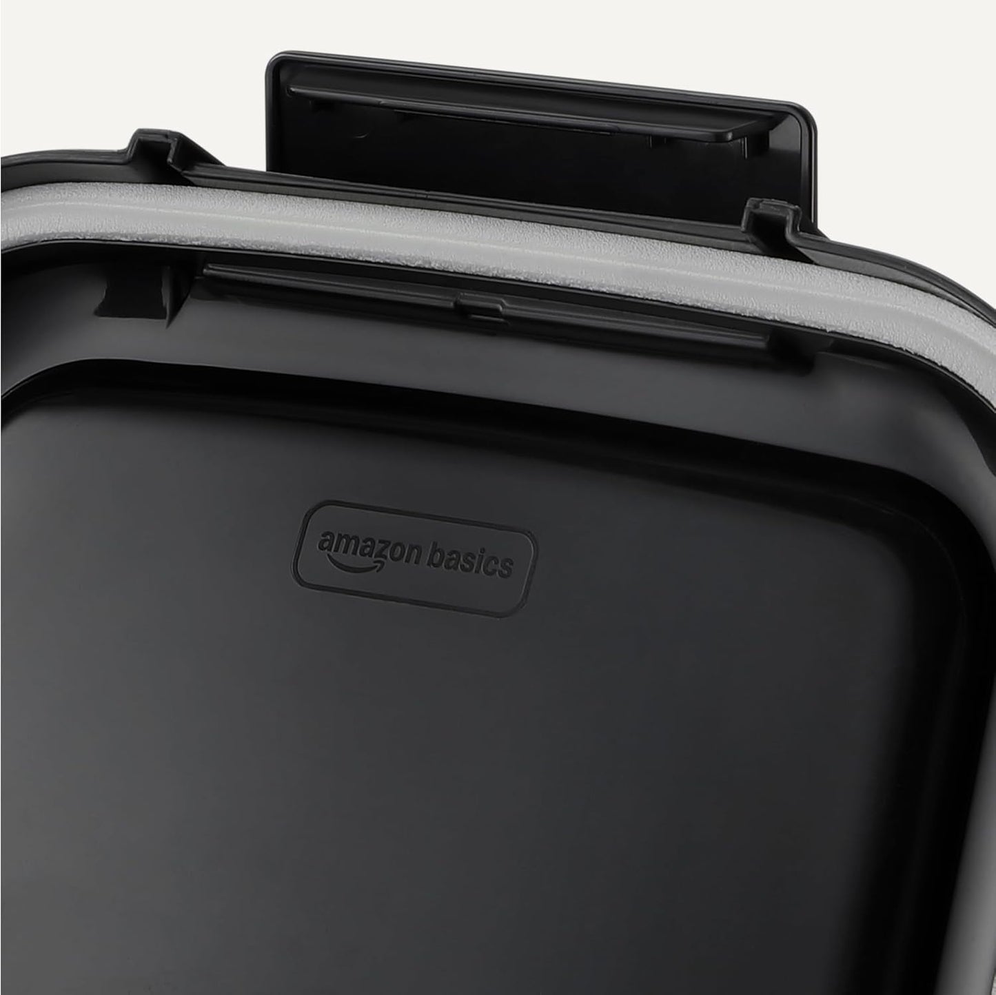 Amazon Basics Pet Food Storage Container with Wheels, BPA-Free, Detachable Scoop, 30lbs Capacity, Reliable Seal