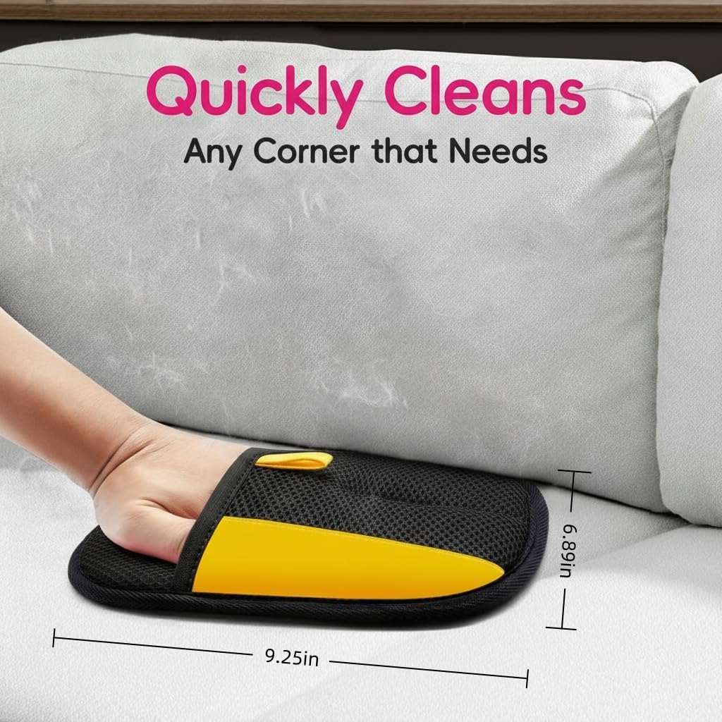 Pet Hair Removal Gloves, Magic Brush pet Hair Removal Device, Reusable pet Hair Removal Tools, Remove Dog and cat Hair from Sofas, Carpets, Seats, Clothes, and car Seats.