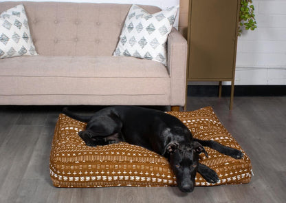 Molly Mutt Medium to Large Dog Bed Cover- Forever Young Print - Measures 27”X36”X5’’ - 100% Cotton - Durable - Breathable - Sustainable - Machine Washable Dog Bed Cover (Dd82b)