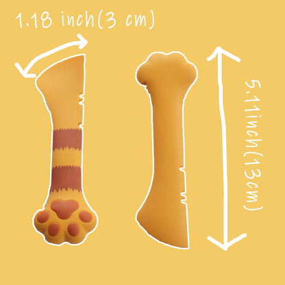 Meow&Woof Cover for Pet Can Food/Cat Wet Food Spoon/Lid for Dog Cans/Cute Paw Shape One Lid One Spoon Pack (Gray)