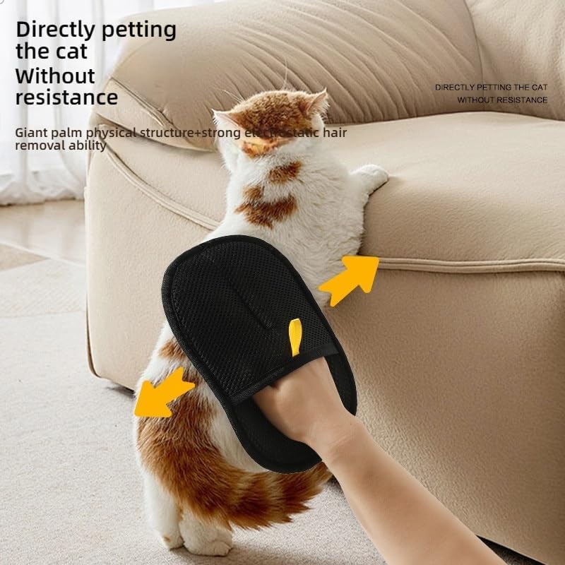 Pet Fur Collector - Reusable Hair Remover for Couches & Beds, Effortless Back-and-Forth Brushing(A2)