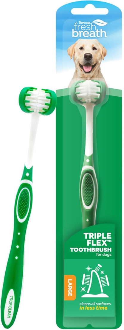 TropiClean Fresh Breath Finger Brushes for Pets, 2 pack -