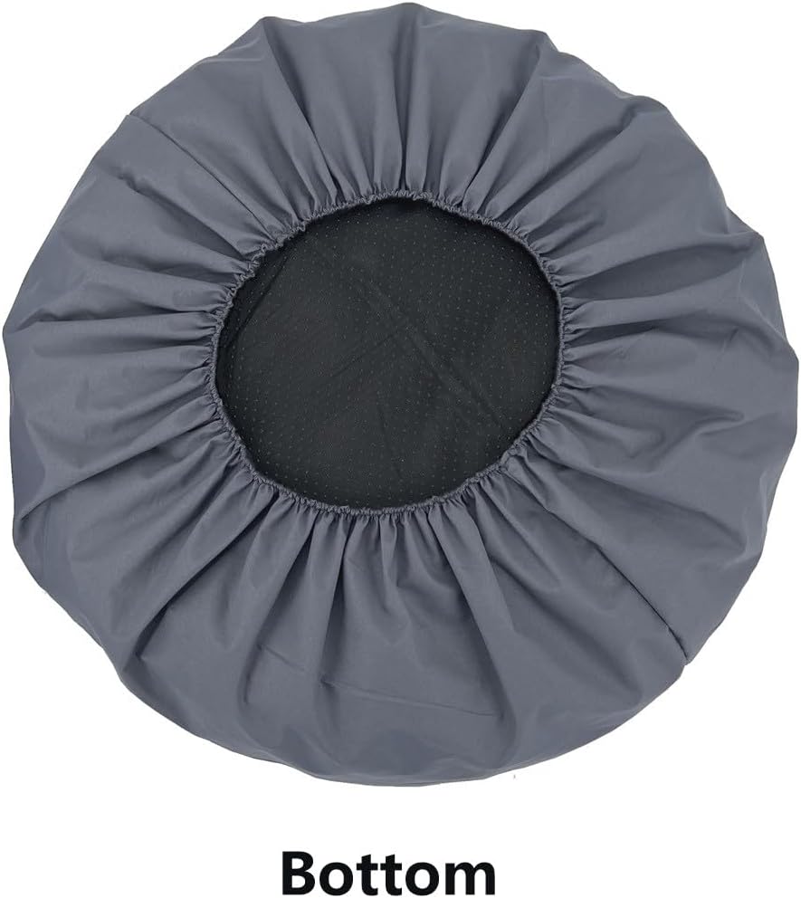 Waterproof Dog Bed Cover Replacement Round 42 Inch Grey