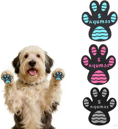 Dog Paw Protector Non-Slip Gripper Traction Pads,Walk Assistant for Senior Dogs,Foot Stickers for Hardwood Floors,Dog Shoes Booties Socks Replacement,6 Sets (24 pcs) XXL Black