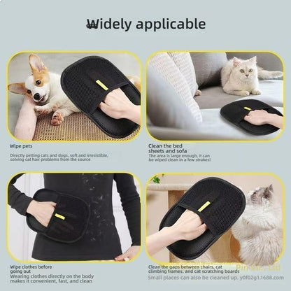 Pet Fur Collector - Reusable Hair Remover for Couches & Beds, Effortless Back-and-Forth Brushing(A2)