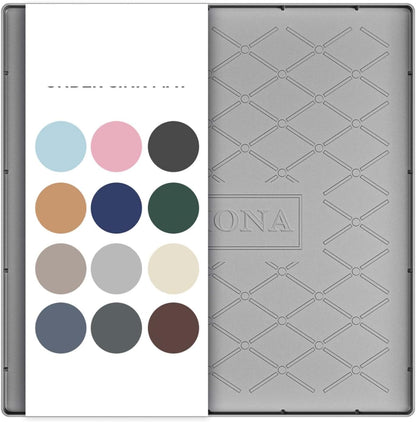 URMONA Under Sink Mat for Kitchen Waterproof, 34" x 22" Silicone Under Sink Mat for Shelf Liner Organizer, Cabinet Sink Protector Under Sink Liner for Bottom Kitchen, Bathroom(Light Grey)