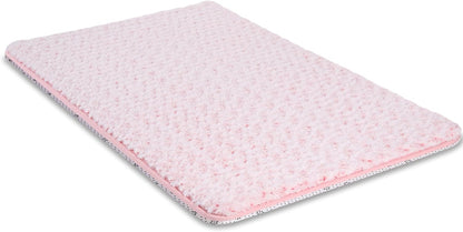 Dog Bed for Crate Pad High Resilience Foam Crate Pad Mat for Medium Large Dogs Washable Anti-Slip, Outdoor, 35" x 22",Dark Gray