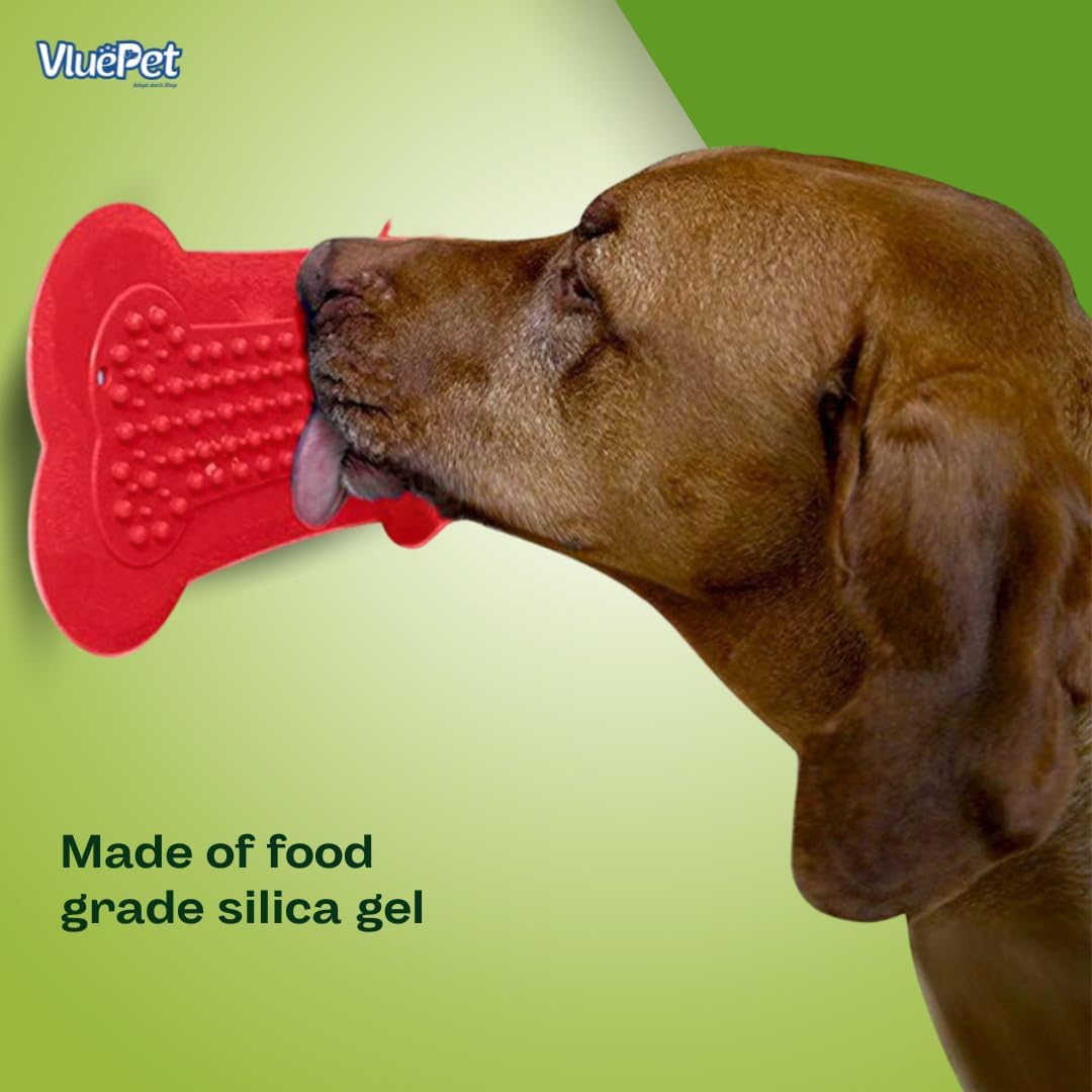VALUEPET | Dog Lick Mat - Silicone Lick Mat for Anxiety Relief - Slow Feeder Licking Pad for Butter, Yogurt, & Peanut - Suitable for Dog Training, Boredom Reducer, Bathing & Grooming - Paw - 6.6 Inch