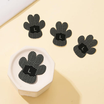 Dog Paw Protector Anti Slip Toe Grips Paw Pads for Dogs Traction, 8 Sets 32 Pads Disposable Self Adhesive Resistant Dog Shoes Boots Socks Replacement Dog Grippers for Senior Dogs (Rose Red3, S)