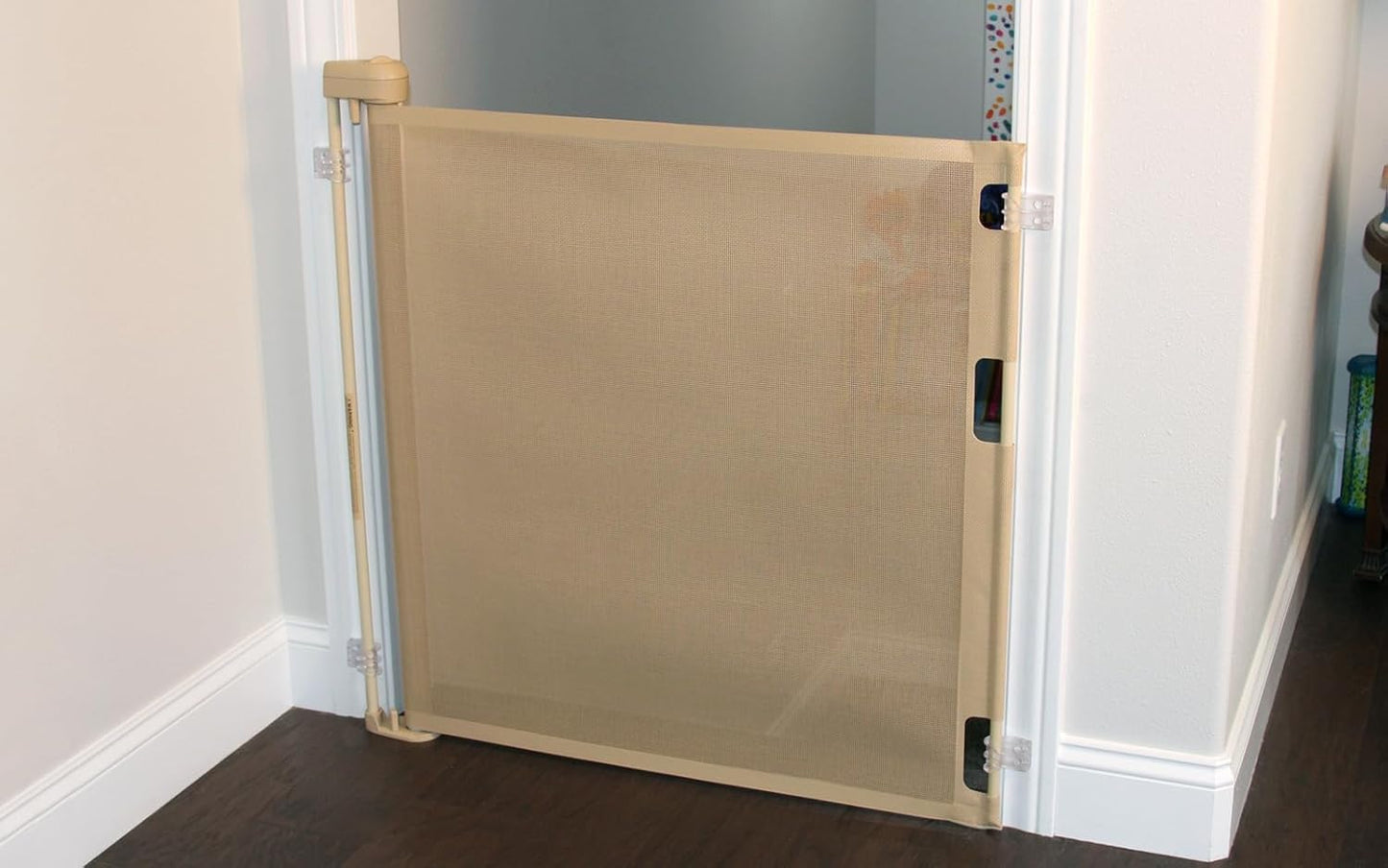 Retract-A-Gate 52 inch White: The Original and only Made in USA Retractable Baby, Dog, & Cat Gate