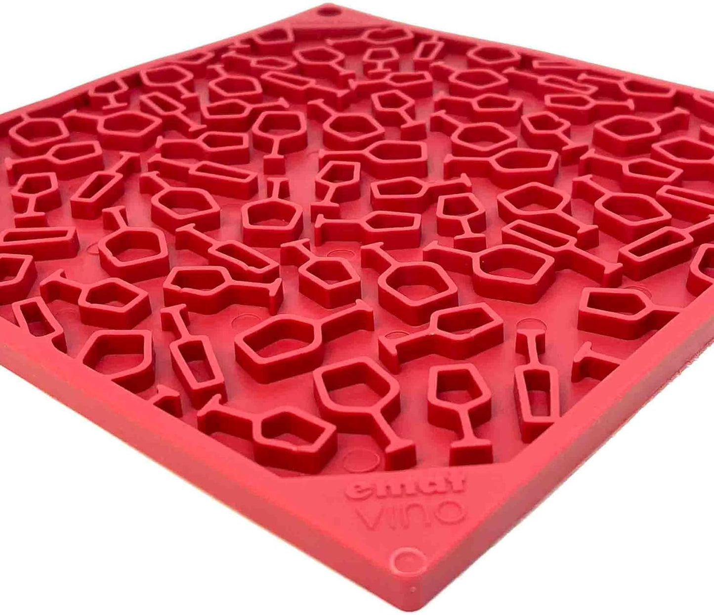 SodaPup Flower Power eMat – Durable Lick Mat Feeder Made in USA from Non-Toxic, Pet-Safe, Food Safe Rubber for Mental Stimulation, Avoiding Overfeeding, Fresh Breath, Digestive Health, & More