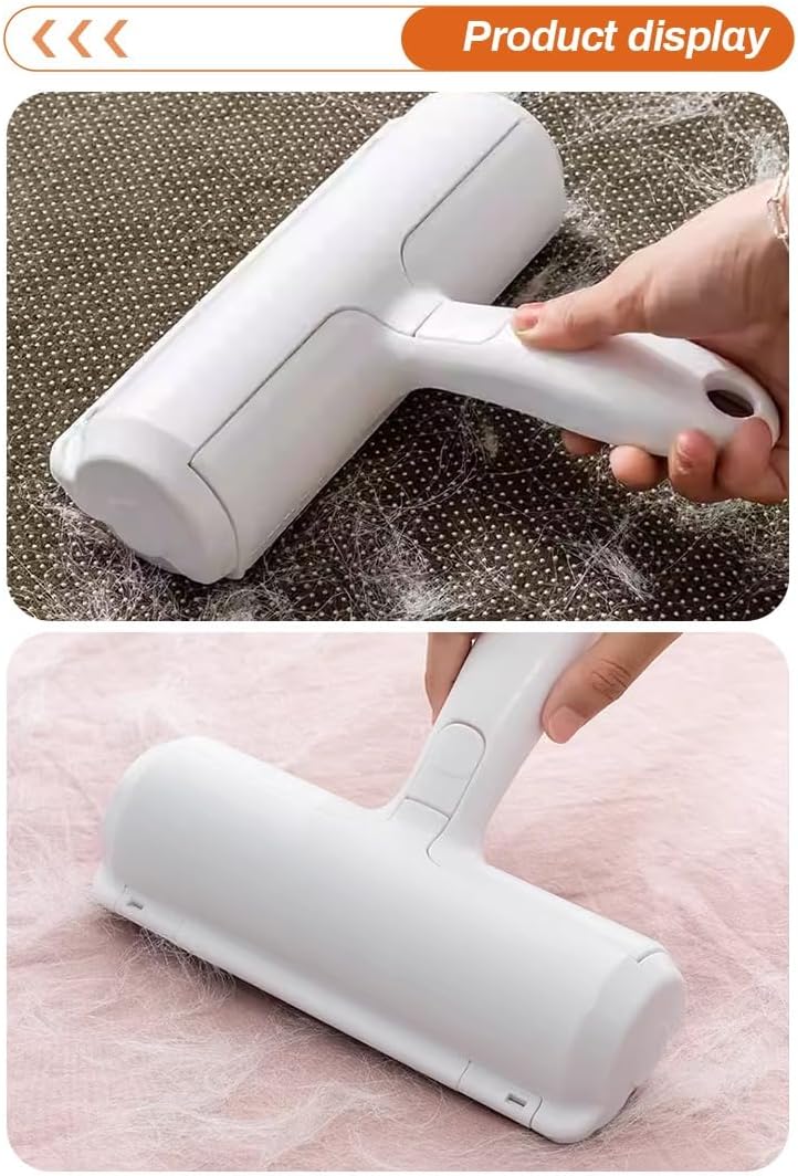 Pet Hair Removal Tool for Furniture, Couch, Bedding, Clothing and Carpets Dog and Cat Hair Removal Roller, Reusable Roller, Fur Removal Tool for Pets, Cleaning Scraper Hair Removal Tool
