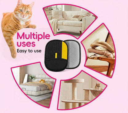 Pet Hair Removal Gloves, Magic Brush pet Hair Removal Device, Reusable pet Hair Removal Tools, Remove Dog and cat Hair from Sofas, Carpets, Seats, Clothes, and car Seats.