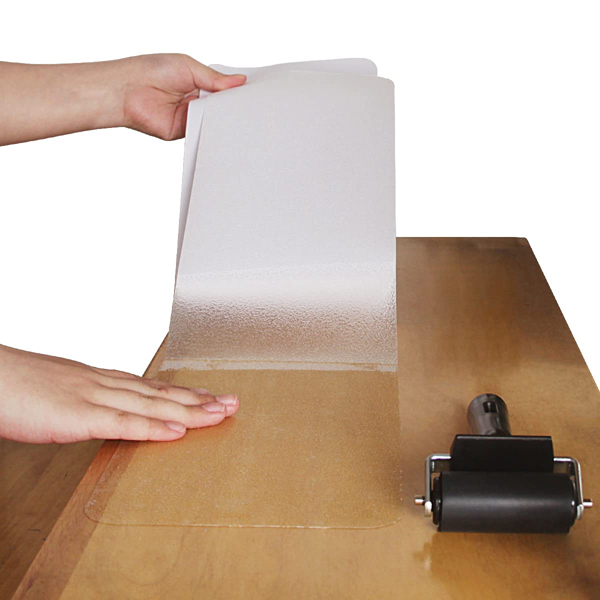 Non Slip Stair Treads 4’’ x 24’’, 15 Pack Pre-Cut Transparent Anti Slip Strips, Waterproof and High Viscosity, Adds Non Slip Traction to Floor, Bathroom, Safety for Kids, Elders and Pets