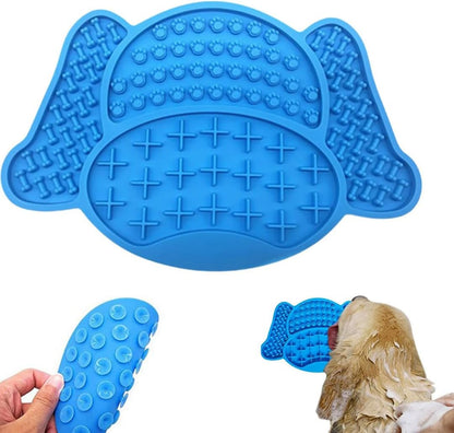 VALUEPET | Dog Lick Mat - Silicone Lick Mat for Anxiety Relief - Slow Feeder Licking Pad for Butter, Yogurt, & Peanut - Suitable for Dog Training, Boredom Reducer, Bathing & Grooming - Paw - 6.6 Inch