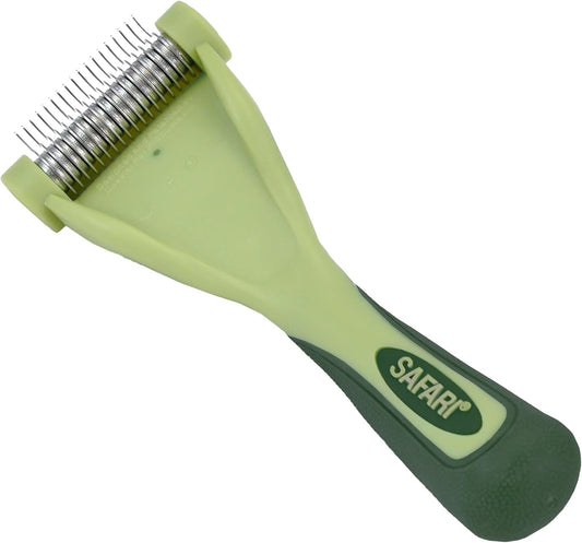 Coastal Pet Safari Shed Magic Deshedding Tool for Dogs with Medium to Long Hair - Deshedding & Detangling Dog Brush - Medium