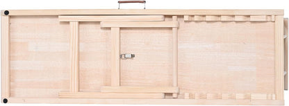 VEVOR Dog Ramp, Folding Pet Ramp for Bed, Adjustable Dog Ramp for Small, Large, Old Dogs & Cats, Wooden Pet Ramp with 39.3" Long Ramp, Adjustable from 15" to 22", Suitable for Couch, Sofa, Car