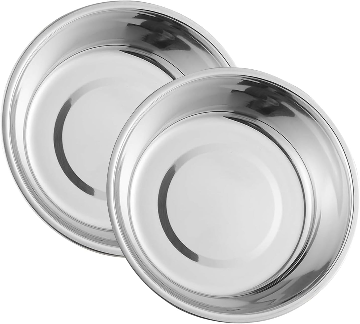 Upgraded Elevated Cat Bowls with Food Mat,15°Tilted Stand Anti Vomiting Raised Cat Dishes for Food and Water,2 Stainless Steel Bowls for Cats and Puppy
