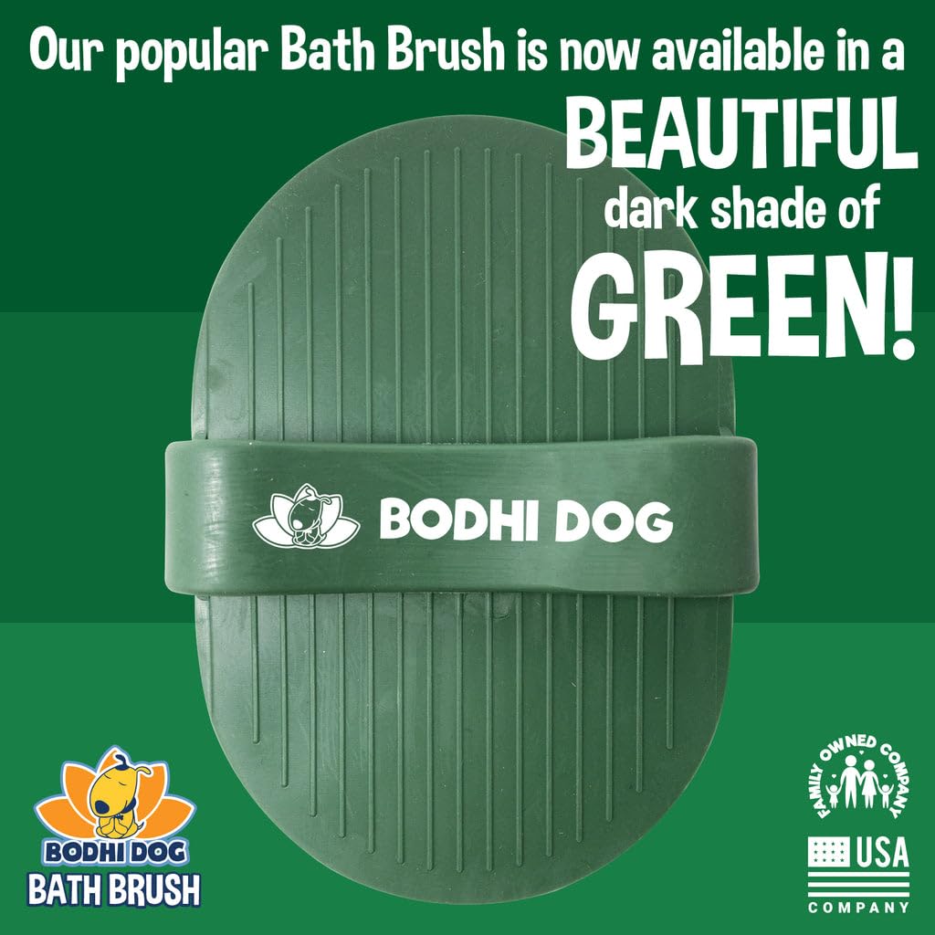 Bodhi Dog Shampoo Brush - Pet Grooming & Bath Supplies for Dogs and Cats - Bath Brush for Long & Short Hair - Premium Scrubber for Shower, Bathing & Massage (One Pack, Blue)