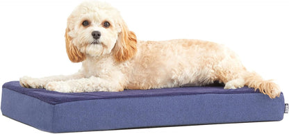 Barkbox Orthopedic Dog Bed with Memory Foam, Premium Comfort for Dogs and Puppies, Large Sized Dog Bed for Joint Relief and Restful Sleep, Durable and Easy to Clean - Grey, Large