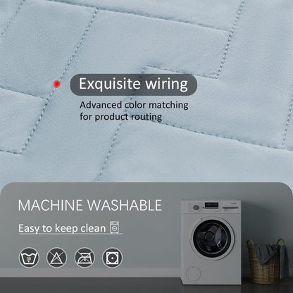 fuguitex Waterproof Dog Bed Cover Couch Cover, Anti-Slip Cat Mat Pet Pad Blanket for Sofa Chair Recliner Furniture Protrctor