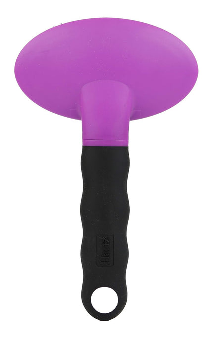 Hartz Groomer's Best Small Slicker Brush for Cats and Small Dogs, Black/Violet, 1 Count