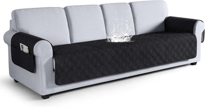 VANSOFY Couch Cover, Waterproof Sofa Covers Washable Slipcover Furniture Protector Couch Seat Covers Non-Slip Couch Cover for Dogs, Pets(Sofa, Dark Gray)