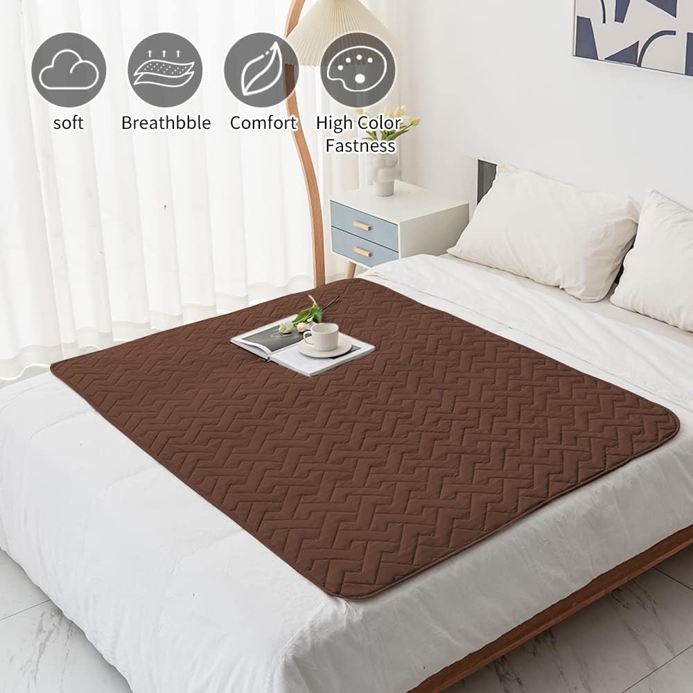 fuguitex Waterproof Dog Bed Cover Couch Cover, Anti-Slip Cat Mat Pet Pad Blanket for Sofa Chair Recliner Furniture Protrctor