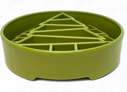 SodaPup Honeycomb Enrichment Bowl – Durable Slow Feeder Bowl Made in USA from Non-Toxic, Pet-Safe, Food Safe Material for Mental Stimulation, Slowing Down Eating, Healthy Digestion, & More
