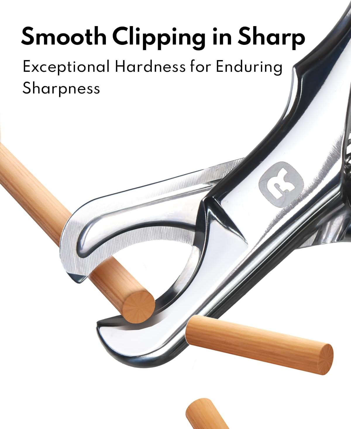 HomeRunPet Dog Nail Clippers, All Steel with Sharp Blade for Thick Nails, Ergonomic Non-Slip Handles, Professional Heavy Duty Dog Nail Trimmer for All Dogs Cats, Easy At-Home Nail Care