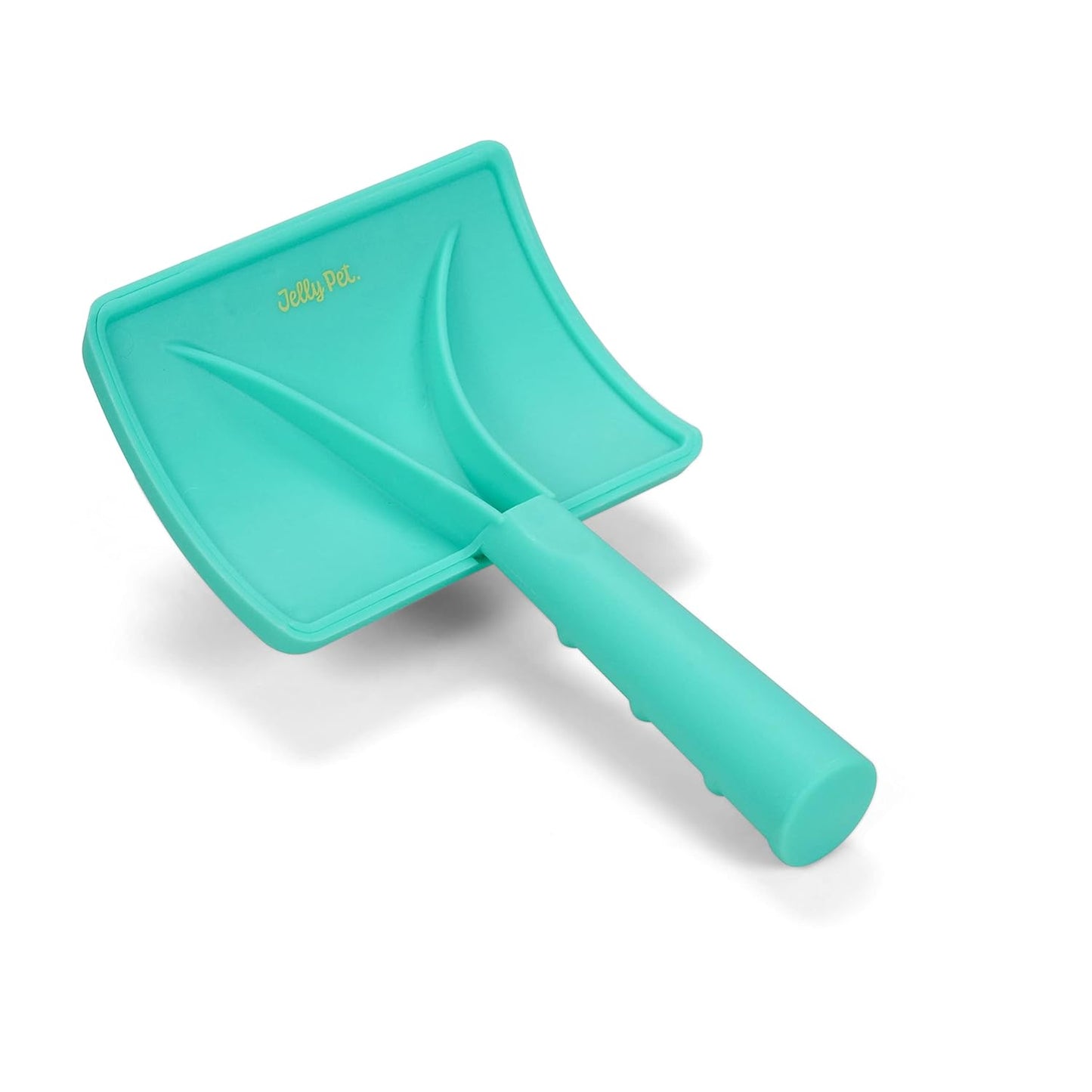 Jelly Pet Universal Slicker Brush for Dogs, Dog Grooming Brush, Remove Tangles and Dead Undercoat, Tuffer Than Tangles, Maltese Shi-Tzu Poodle Bichon, Firm Pins, Teal, Small