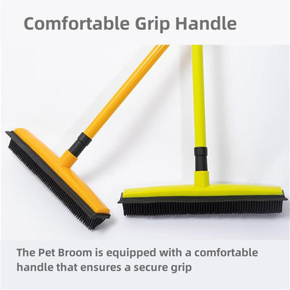 Fursweep Pet Hair Removal, Pet Removal Broom, Pet Hair Broom, Pet Hair Remover Broom,Carpet Broom for Dog and Cat Hair