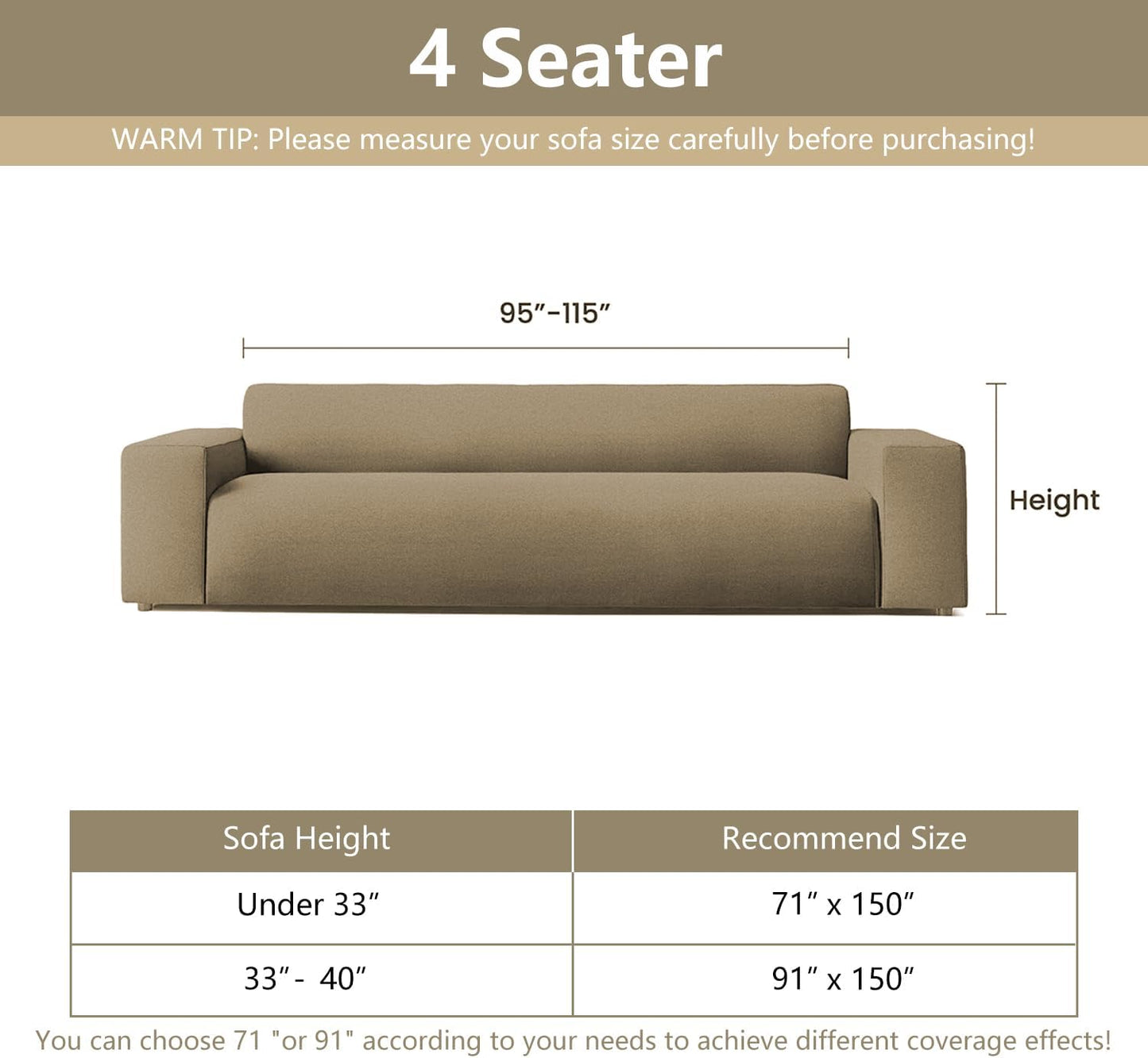 MYSKY HOME Couch Cover for Dogs, Washable Couch Covers, Non Slip Sofa Cover, Couch Cover 2 Cushion Sofa Dogs Furniture Protector with Tassels, Chenille Sofa Slipcover for Pets, 71"x118", Dark Grey