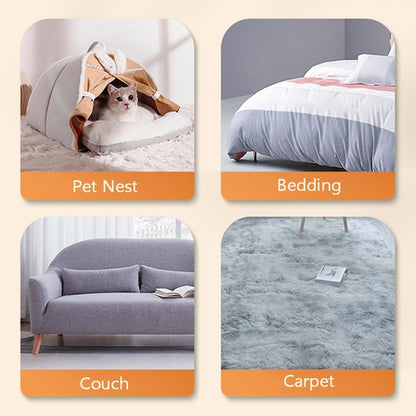 Pet Hair Remover for Furniture, Reusable 17-Inch Multifunctional Cat and Dog Hair Removal Tool for Couch, Carpet, Bedding, Car Seats