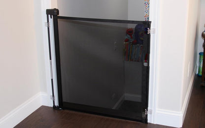 Retract-A-Gate 52 inch White: The Original and only Made in USA Retractable Baby, Dog, & Cat Gate
