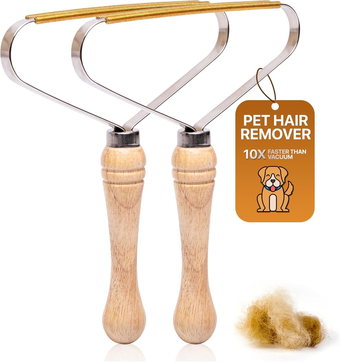 1-Pack Pet Hair Removal Tool - Carpet Rake and Squeegee for Pet Hair Remover Tool - Lint Remover and Hair Scraper for Couch - Easy to Clean Fuzz Fur and Pro Cat Dog Hair Remover for Rugs,Car Floor Mat