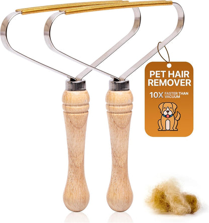 1-Pack Pet Hair Removal Tool - Carpet Rake and Squeegee for Pet Hair Remover Tool - Lint Remover and Hair Scraper for Couch - Easy to Clean Fuzz Fur and Pro Cat Dog Hair Remover for Rugs,Car Floor Mat