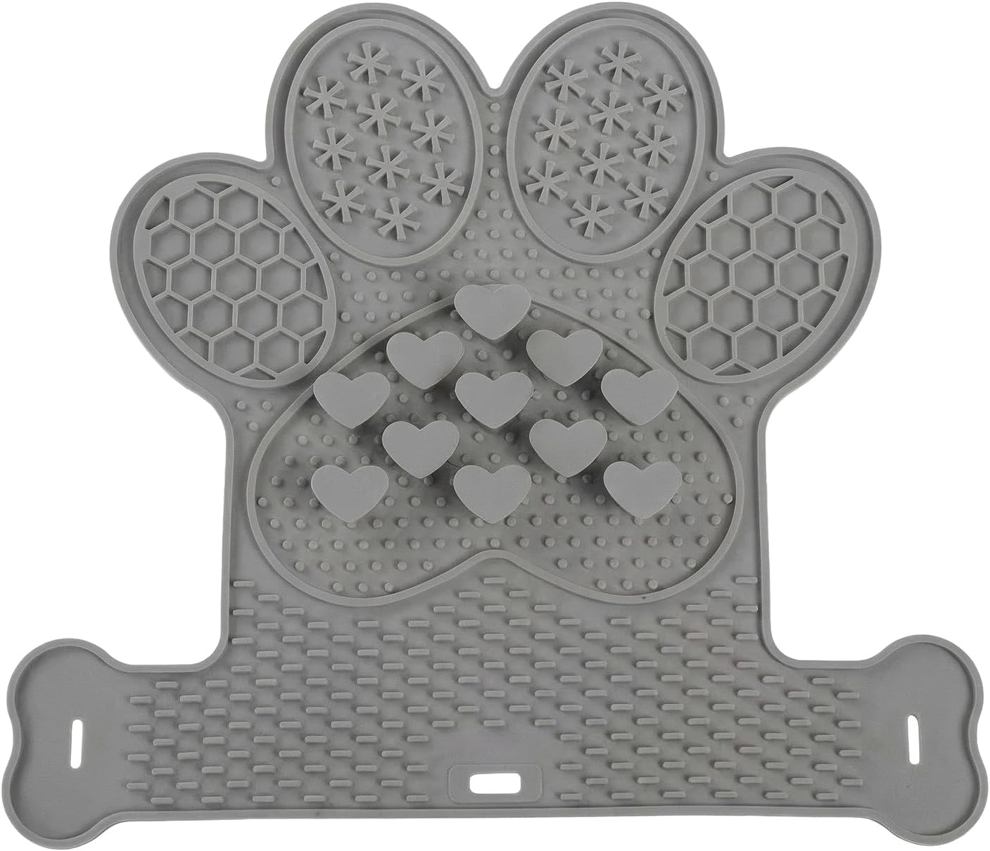Dog Lick Mat with Suction Cups, Slow Feeder & Enrichment Mat for Dogs & Cats, Silicone Feeding Mat for Wet & Dry Food, Anxiety Relief, Mess-Free Foldable Pocket Design, Pink