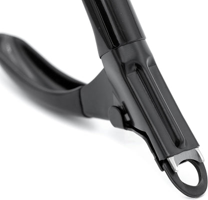 Jeffers Pet Nail Trimmer Large Hole Black – Guillotine Clippers for Dog, Cat, Puppy & Small Animal Grooming – Stainless Steel Blade, Non Slip Grip, Pet Grooming Tool for Home & Travel