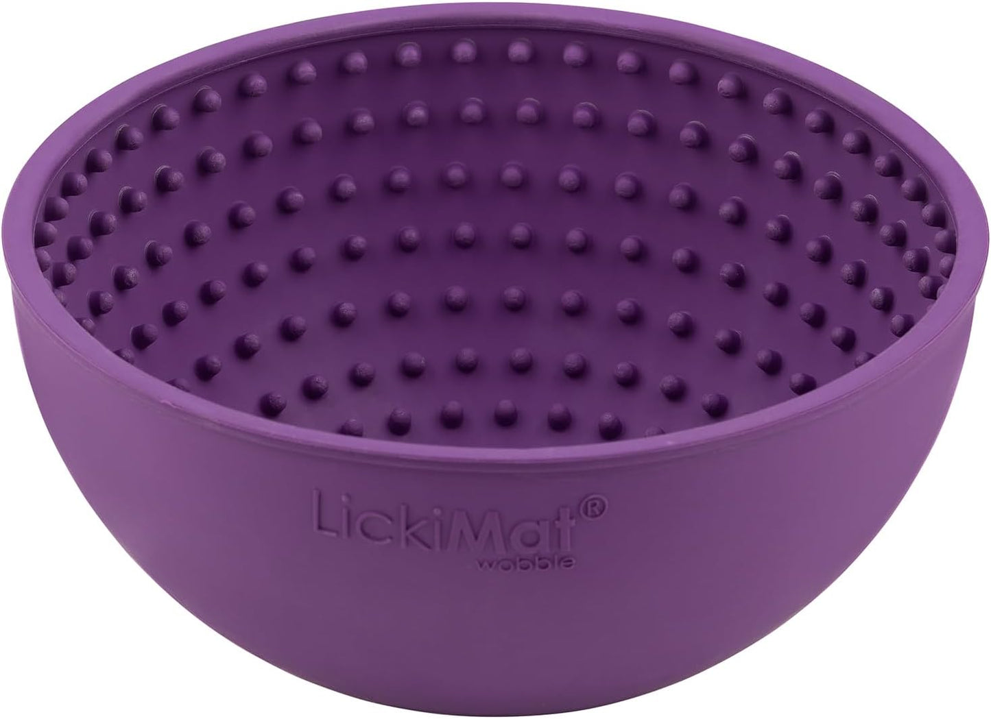 LickiMat Wobble, Dog Slow Feeder Bowl Lick Mat, Boredom Anxiety Reducer; Perfect for Food, Treats, Yogurt, or Peanut Butter. Fun Alternative to a Slow Feed Dog Bowl, Turquoise