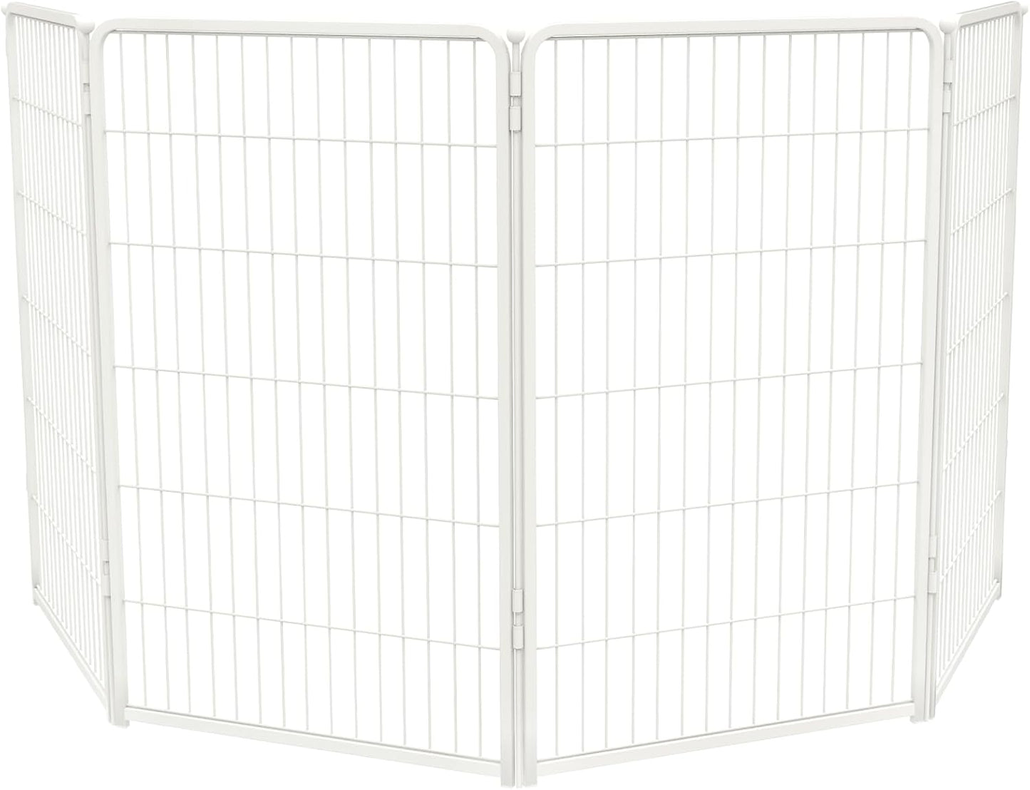 FXW Homeplus Unleashed Indoor Dog Playpen - Stress-Free and Safe Play, Heavy Duty 24 Inch 6 Panels Dog Pen for Puppy and Small Dogs, Black│Patented