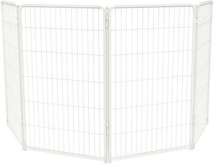 FXW Homeplus Unleashed Indoor Dog Playpen - Stress-Free and Safe Play, Heavy Duty 24 Inch 6 Panels Dog Pen for Puppy and Small Dogs, Black│Patented