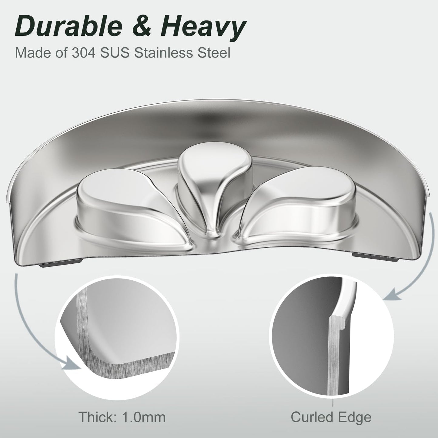 Slow Feeder Dog Bowl-1Cup for Small Puppy, Double-Layer 304 Stainless Steel Puzzle Bowl, Anti-Choking for Fast Eaters, Heavy-Duty Non-Slip Base, Dishwasher Safe